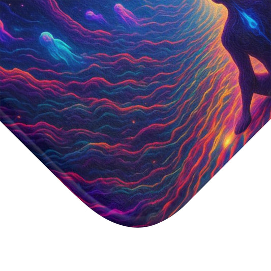 Cosmic Awakening Bath Mat