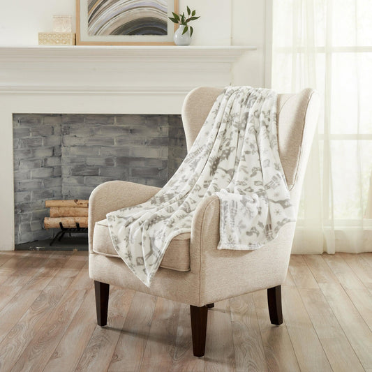 Holiday Velvet Plush Throw Blanket