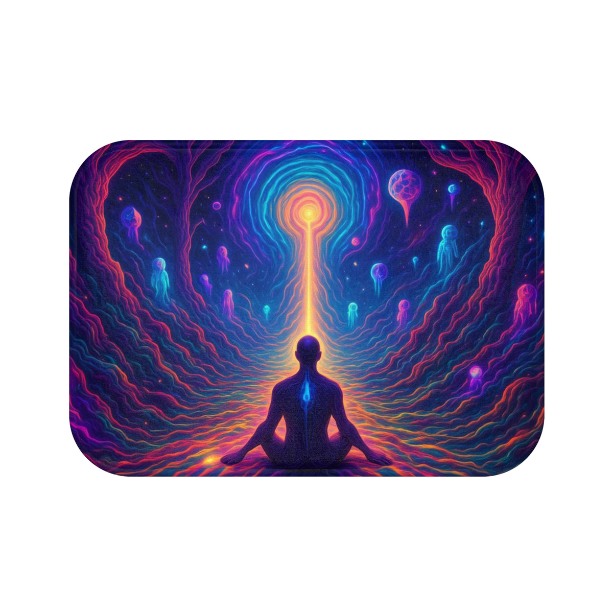 Cosmic Awakening Bath Mat