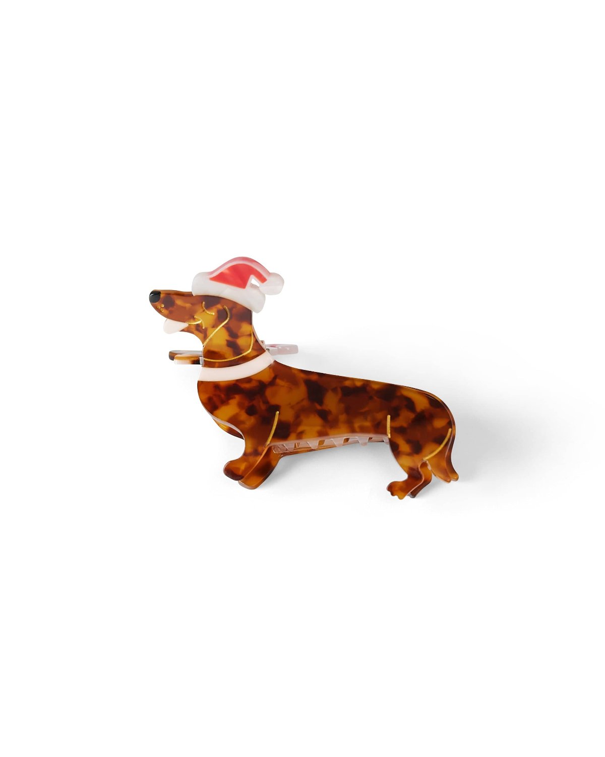 Santa Paws Holiday Claw Clip