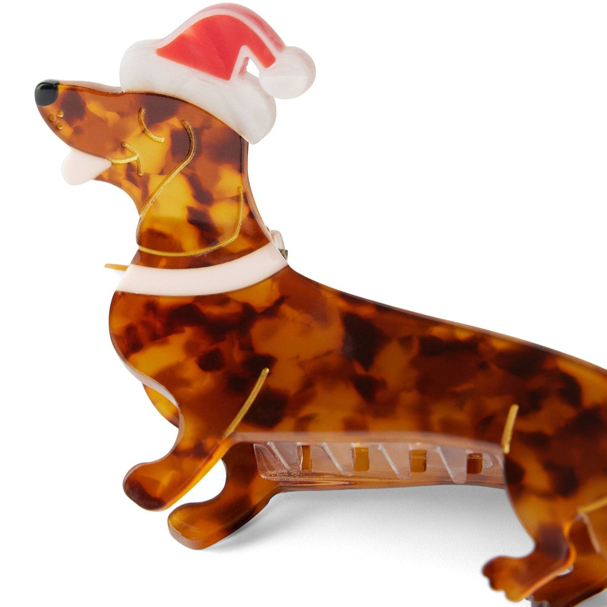 Santa Paws Holiday Claw Clip