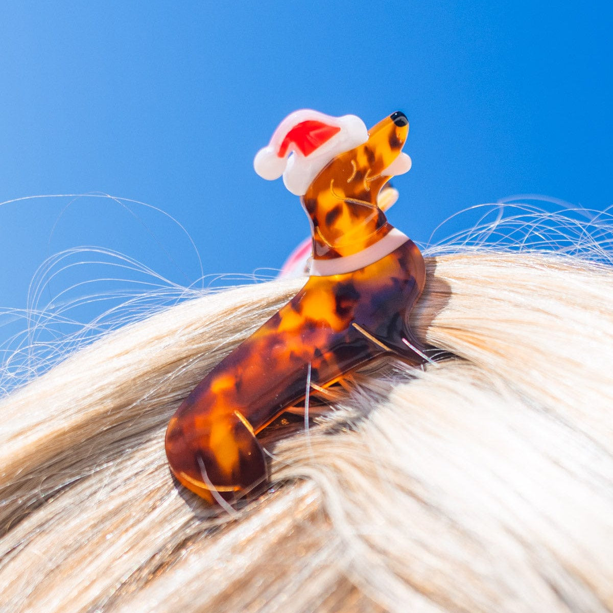Santa Paws Holiday Claw Clip