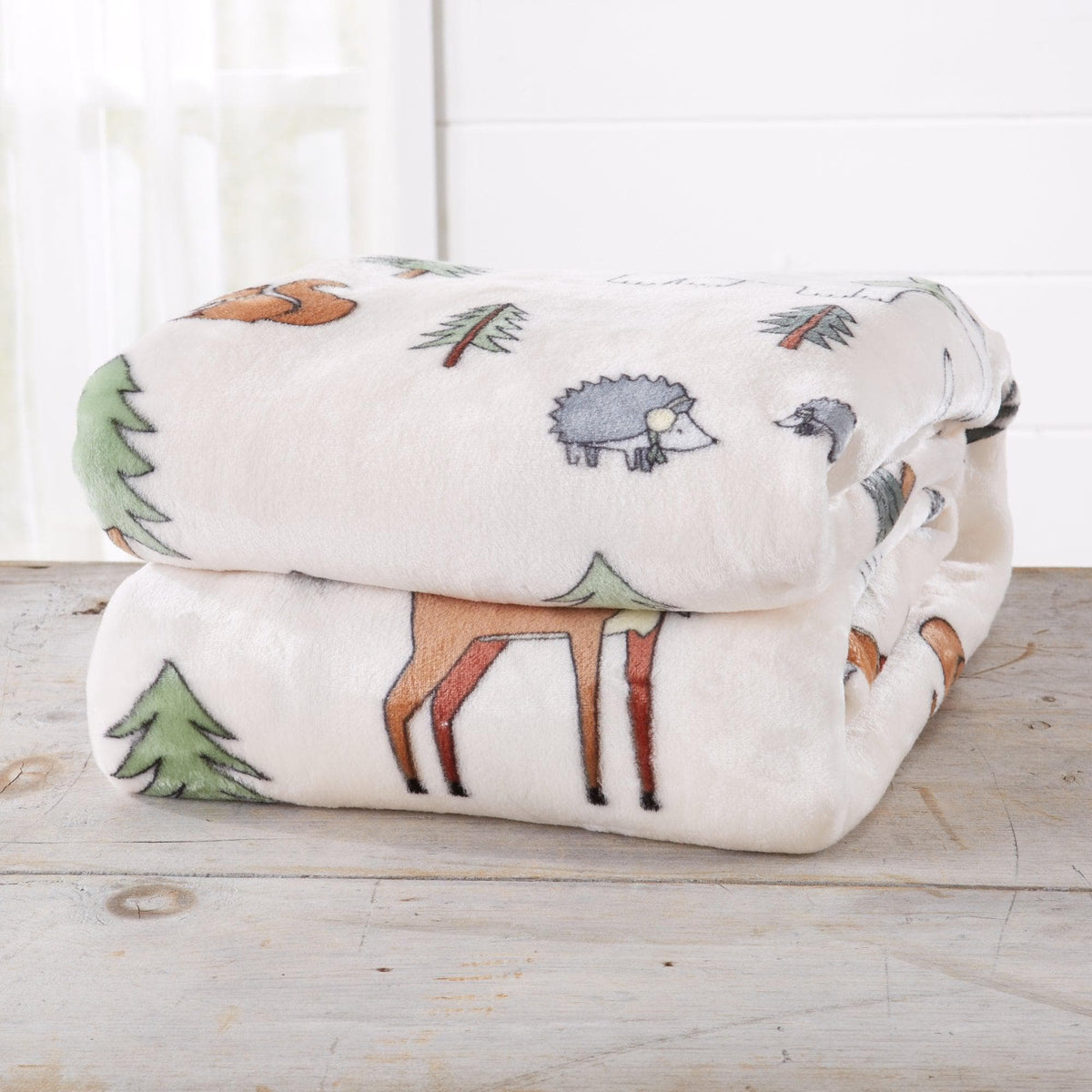Holiday Velvet Plush Throw Blanket