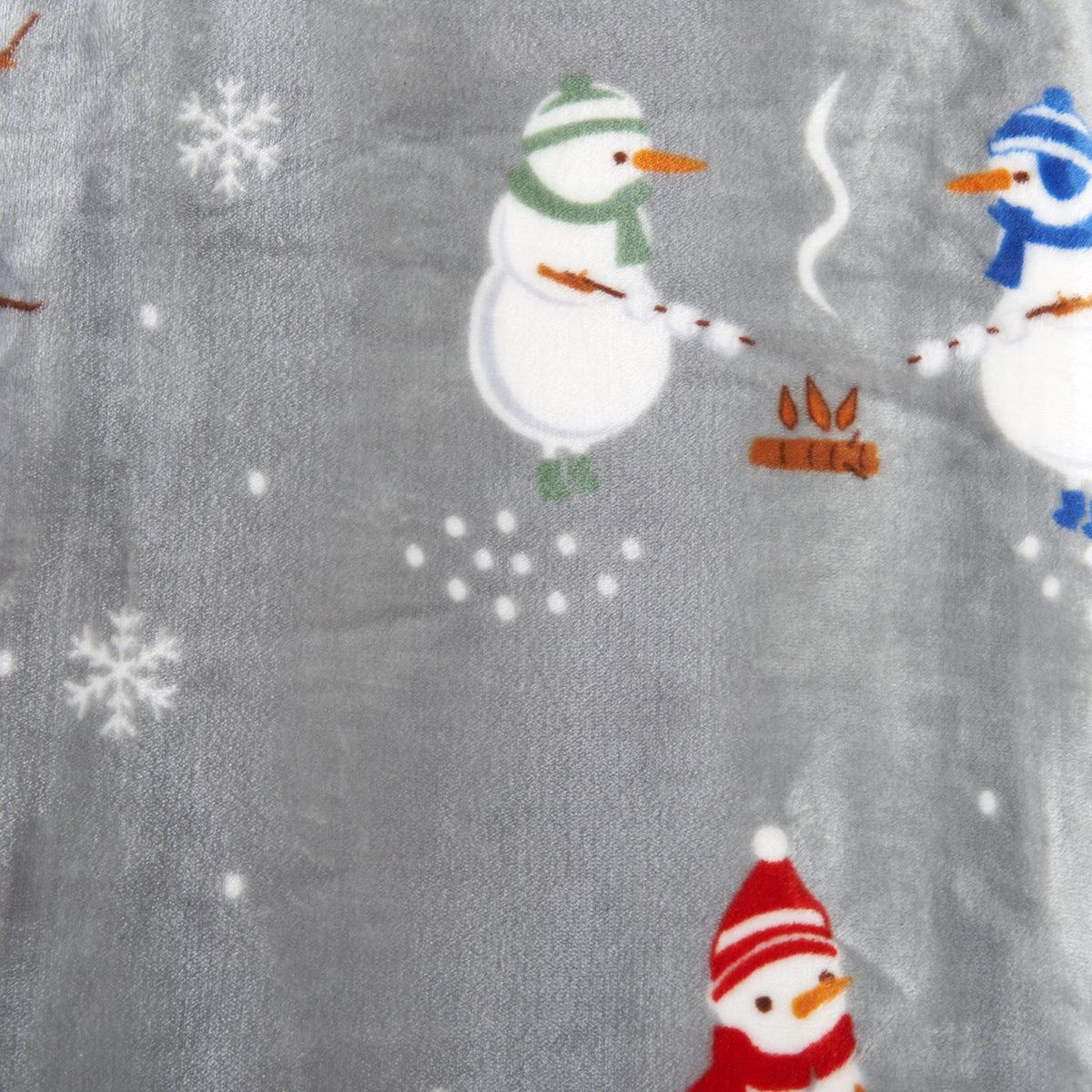 Holiday Velvet Plush Throw Blanket