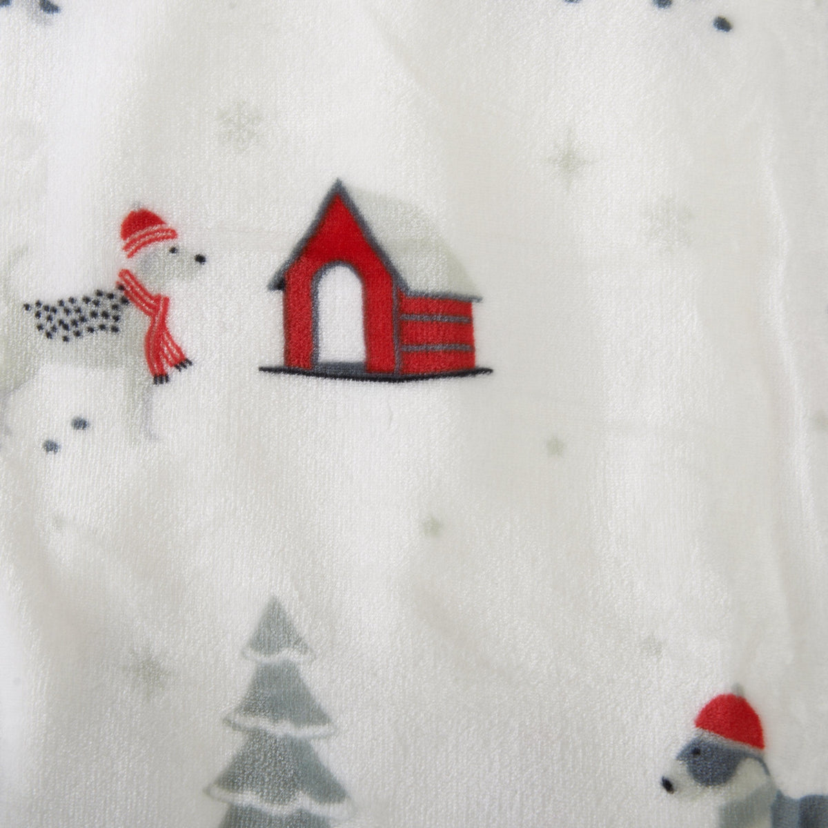 Holiday Velvet Plush Throw Blanket